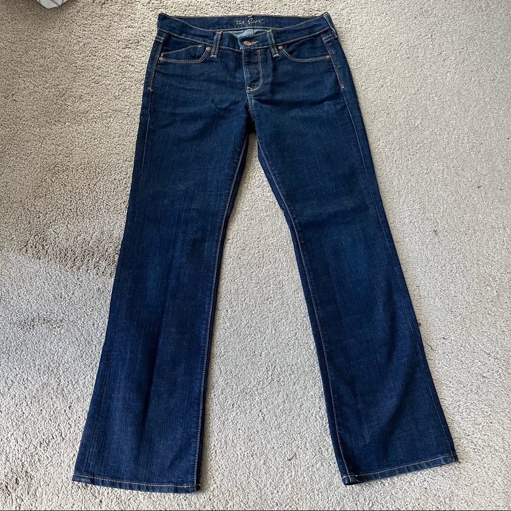 Old Navy Women’s The Flirt Midrise Boot Cut Stretch Jeans Size 4 Short